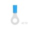 Te Connectivity Ring Terminal, M6 Stud Size, 14 AWG, 300 V, Nylon Insulated, Blue 130114 - alternate 3